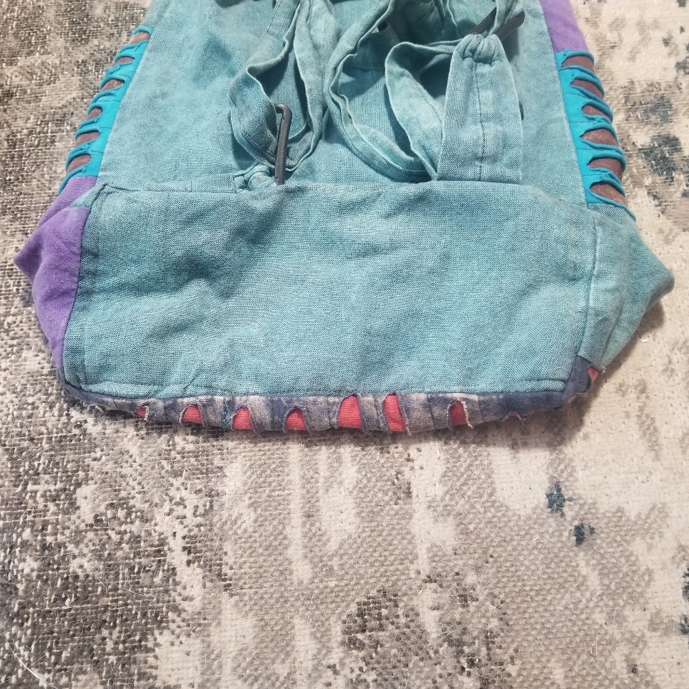 Patch Work Bookbag - image 3